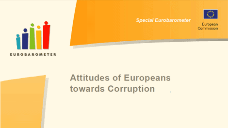 Eurobarometer Special Report: Attitude of Europeans towards corruption