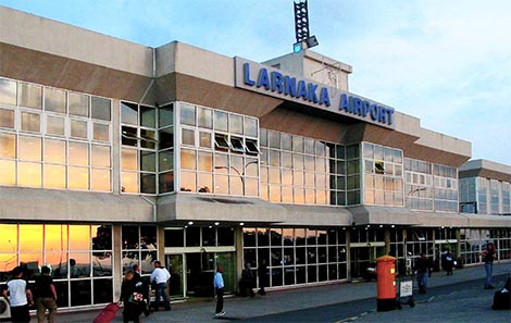 Old Larnaca airport building