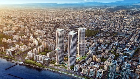 Limassol high-rise Cybarco trilogy